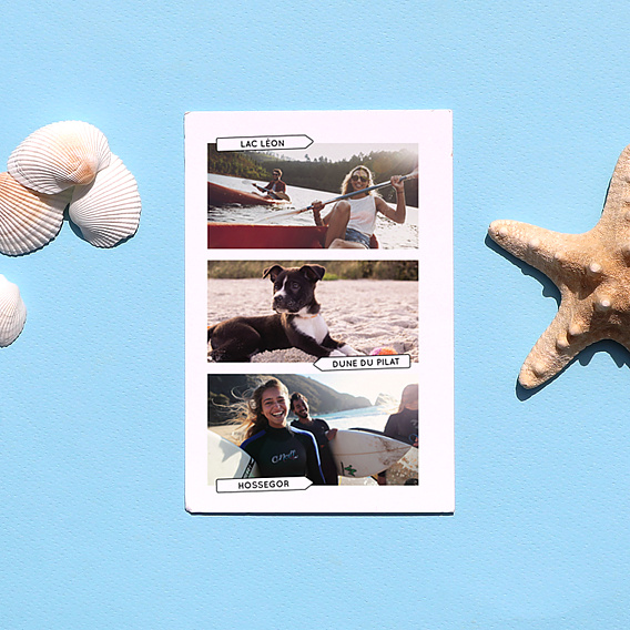 Carte Postale Roadtrip pancartes