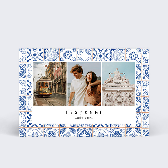 Carte Postale Azulejos