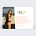 Carte Postale Hello Holidays