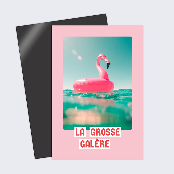 Carte postale La grosse galère