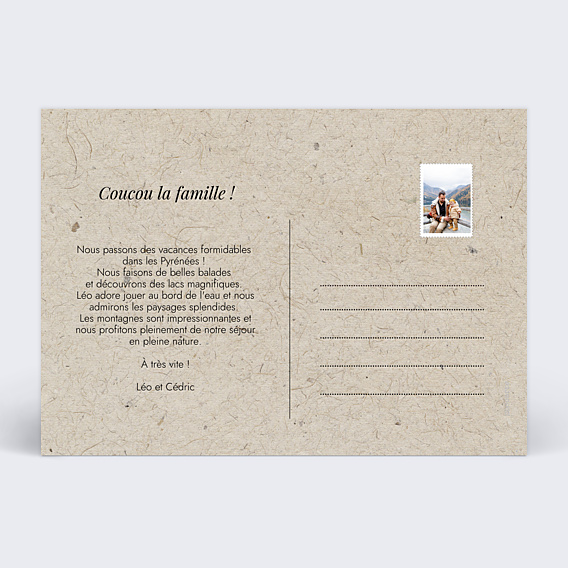 Carte Postale Automne Kraft