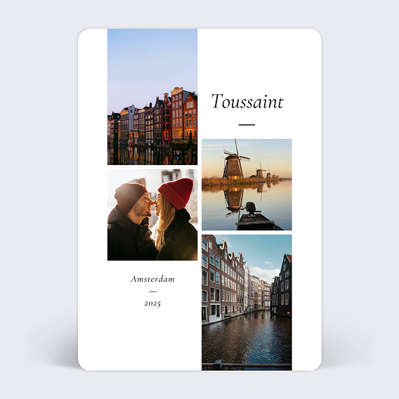 Carte postale Beauté Automne Recto