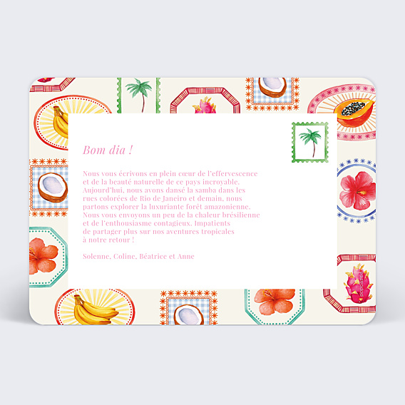 Carte Postale Carnet d'été
