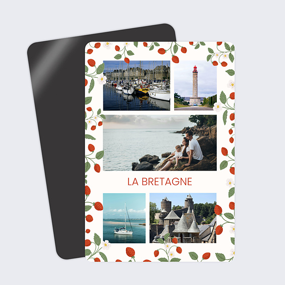 Carte postale Fruits du Printemps