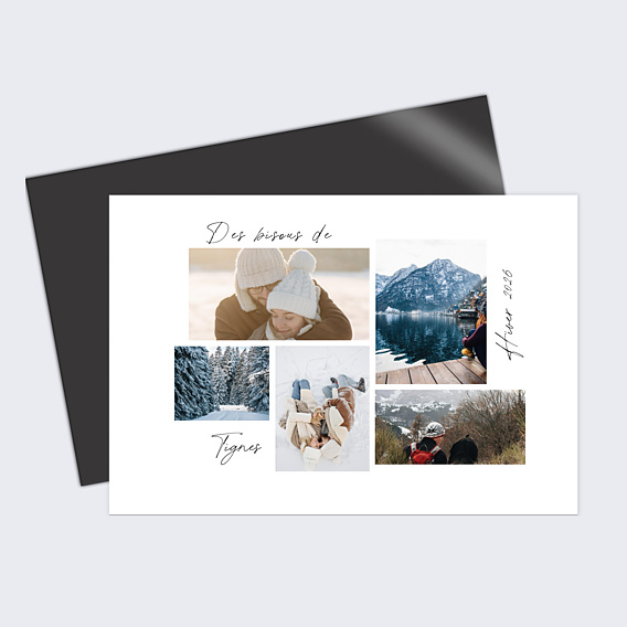 Carte Postale Originalité Hiver