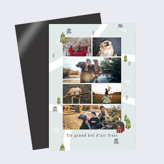 Carte postale Laponie