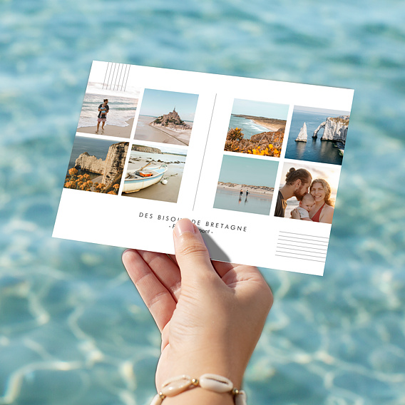 Carte postale Carré Original Après 4