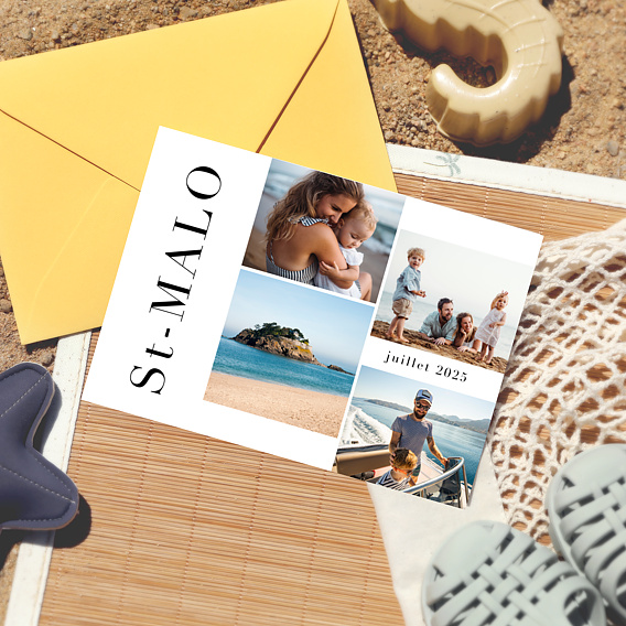 Carte postale Destination Verticale Après 4