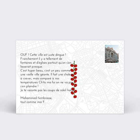 Carte Postale Rome
