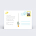 Carte Postale Jardin