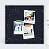 Carte postale Polaroid Enneigé Intérieur Gauche