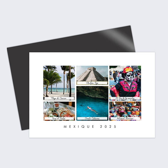 Carte postale Belles Visites