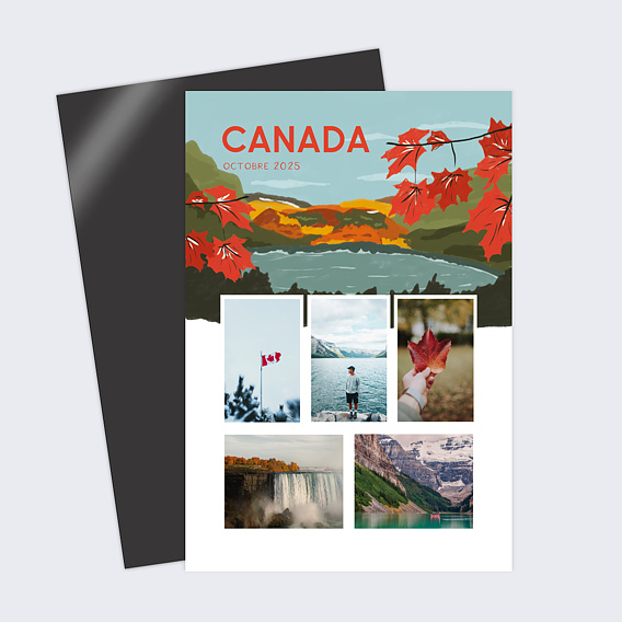 Carte postale Canada Illustrée