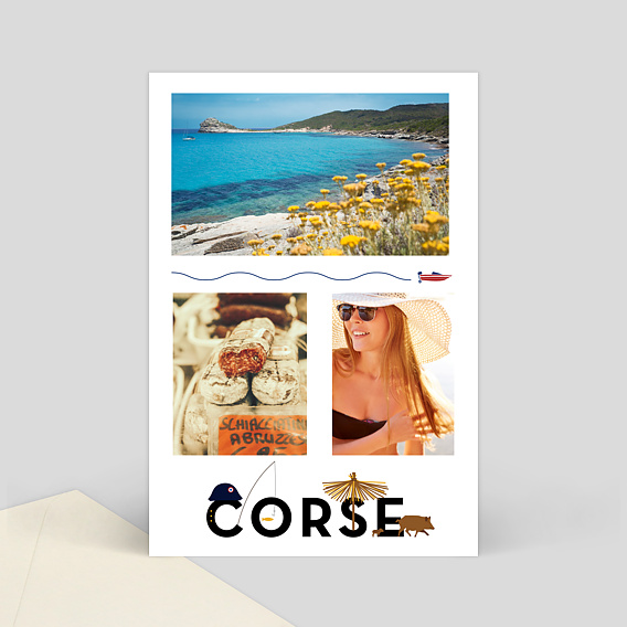 Carte Postale Corse
