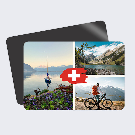 Carte postale Drapeau Suisse