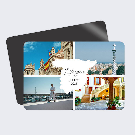 Carte postale Étiquette Espagne