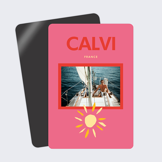 Carte postale Funky Fuchsia