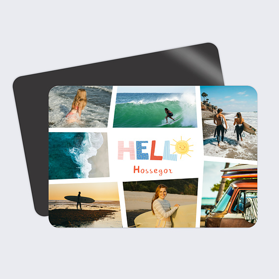 Carte postale Hello Holidays