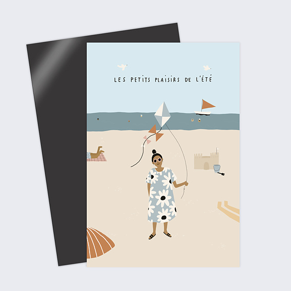 Carte postale Jennifer Bouron x Popcarte - Petits Plaisirs