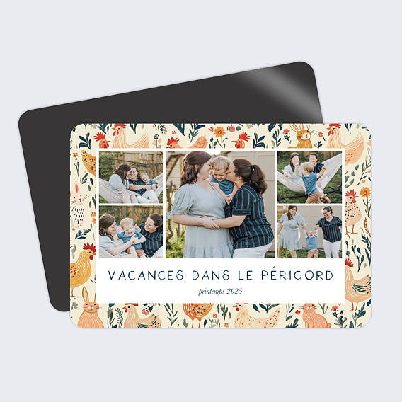 Carte postale Liberty Campagne