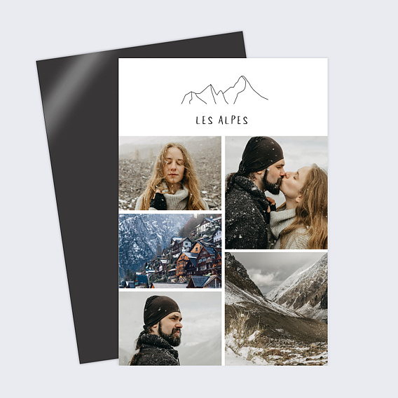 Carte postale Montagnes