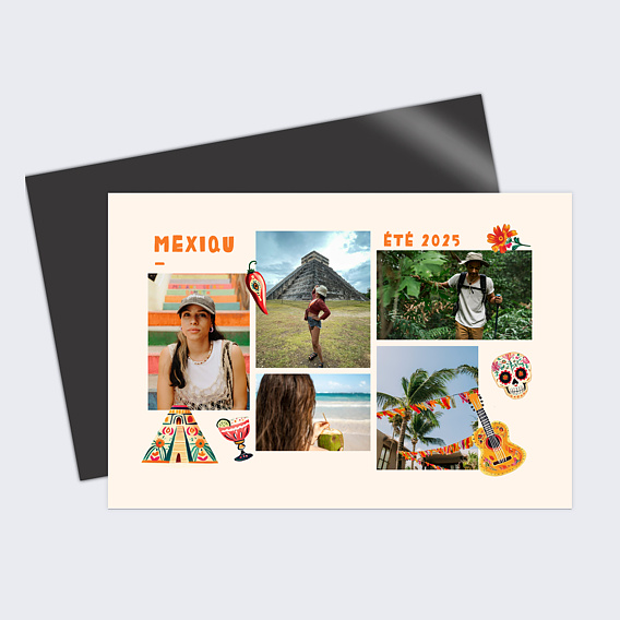 Carte postale Pêle Mêle Mexique