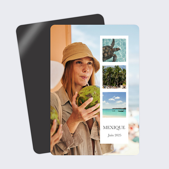 Carte postale Photomaton Portrait