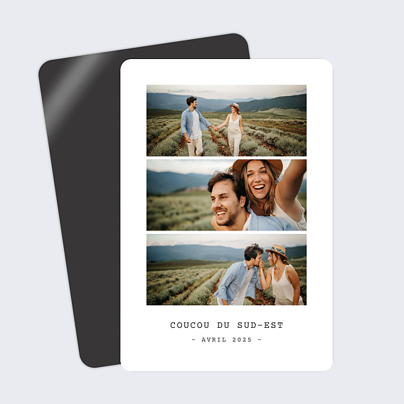 Carte postale Polaroid III Printemps