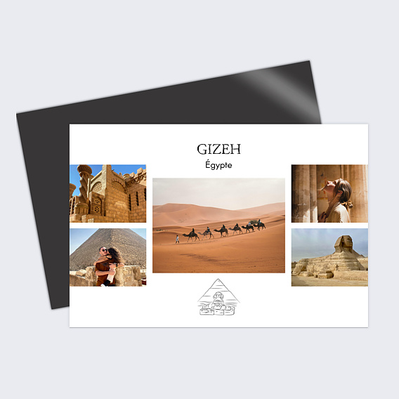 Carte postale Pyramide de Gyzeh