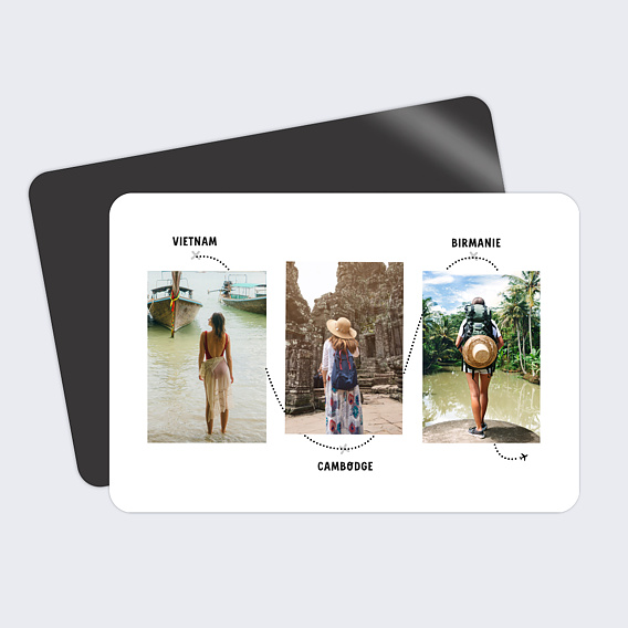 Carte postale Roadtrip avion