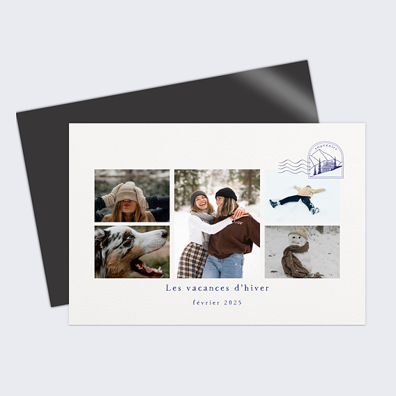 Carte postale Tampon Montagne