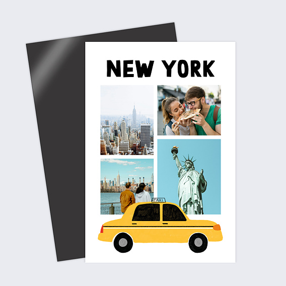 Carte postale Taxi New Yorkais