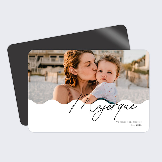 Carte postale Vague