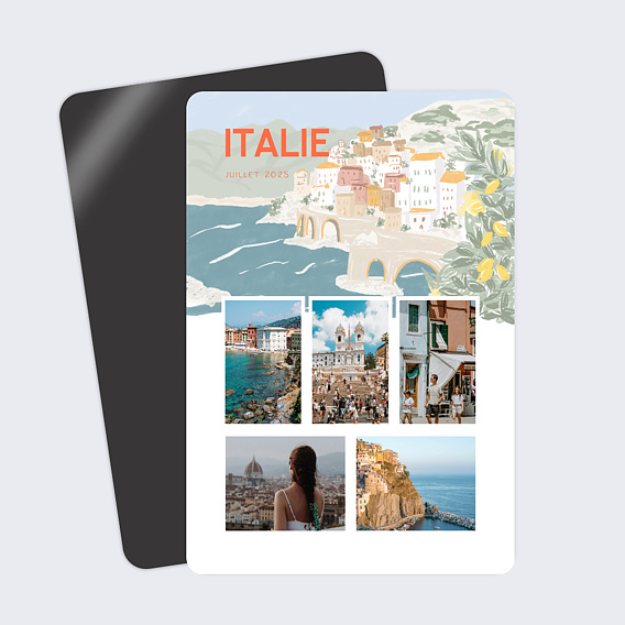 Carte Postale Italie Illustrée