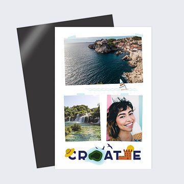 Carte Postale Croatie