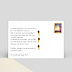 Carte Postale Typographie Italie