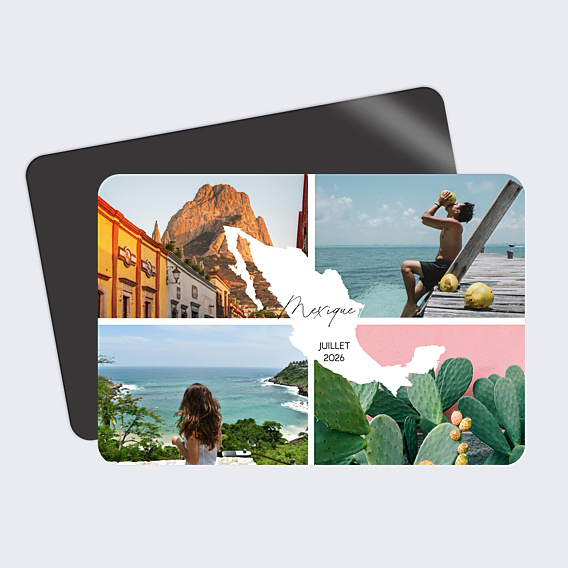 Carte Postale Étiquette Mexique