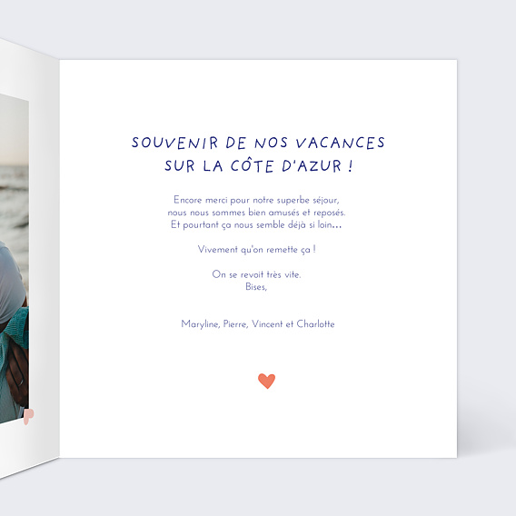 Carte postale Boîte aux Lettres Intérieur Droit