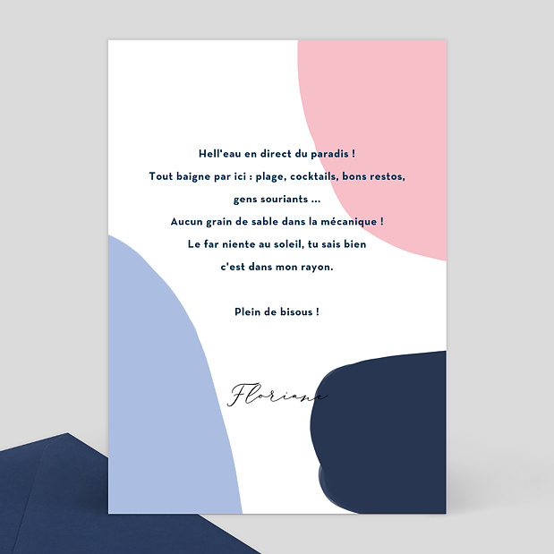 Carte Postale Oh Boy! Verso