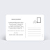 Carte Postale Etiquette Editorial