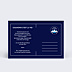 Carte Postale Hiver Blason photo seule