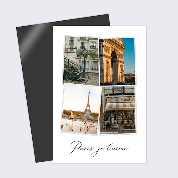 Carte Postale 4 Polaroids