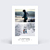 Carte Postale Hiver Polaroïd Simple II