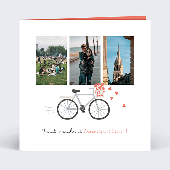 Carte postale Bisous Ensoleillés