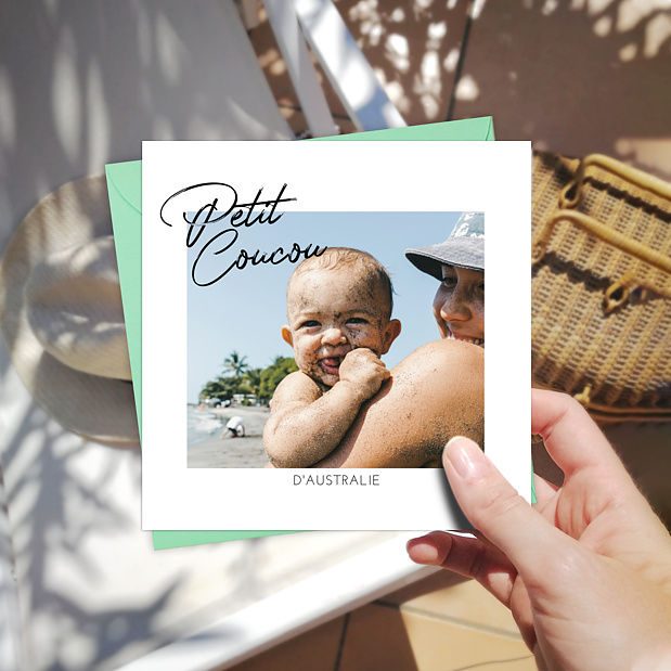Carte Postale Signature Recto