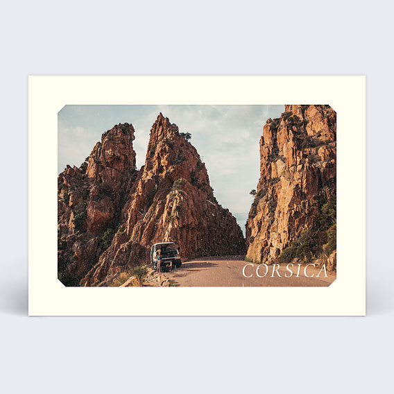 Carte postale Effet Argentique