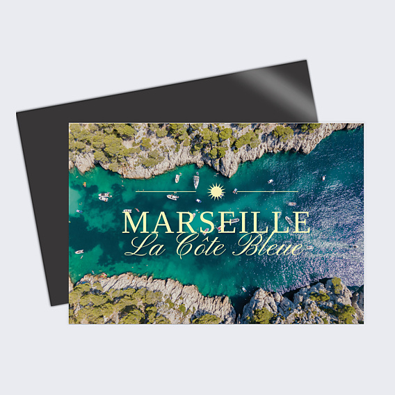 Carte Postale Typo solaire