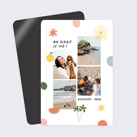 Carte Postale Couleurs d'Eté