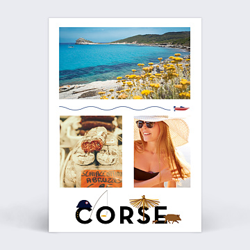 Carte Postale Corse