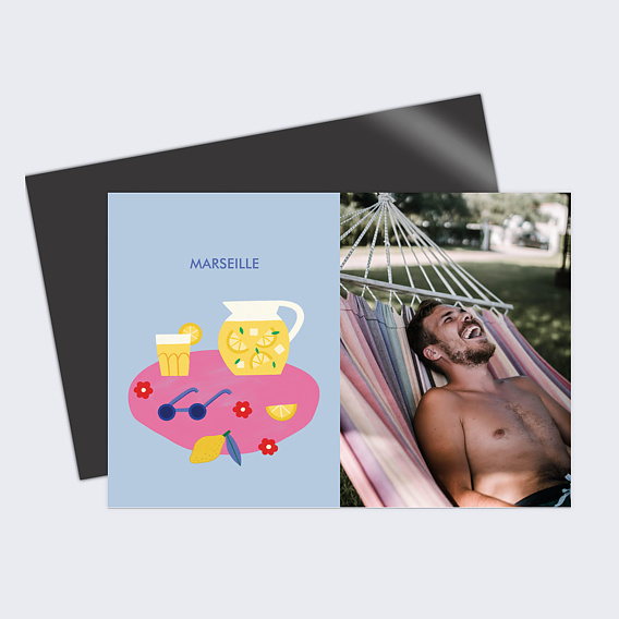 Carte postale Marylou Chalon x Popcarte - Limonade